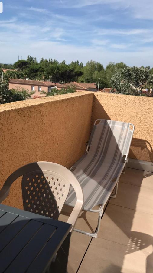Vias Plage : Residence Securisee Bord De Mer Exterior foto