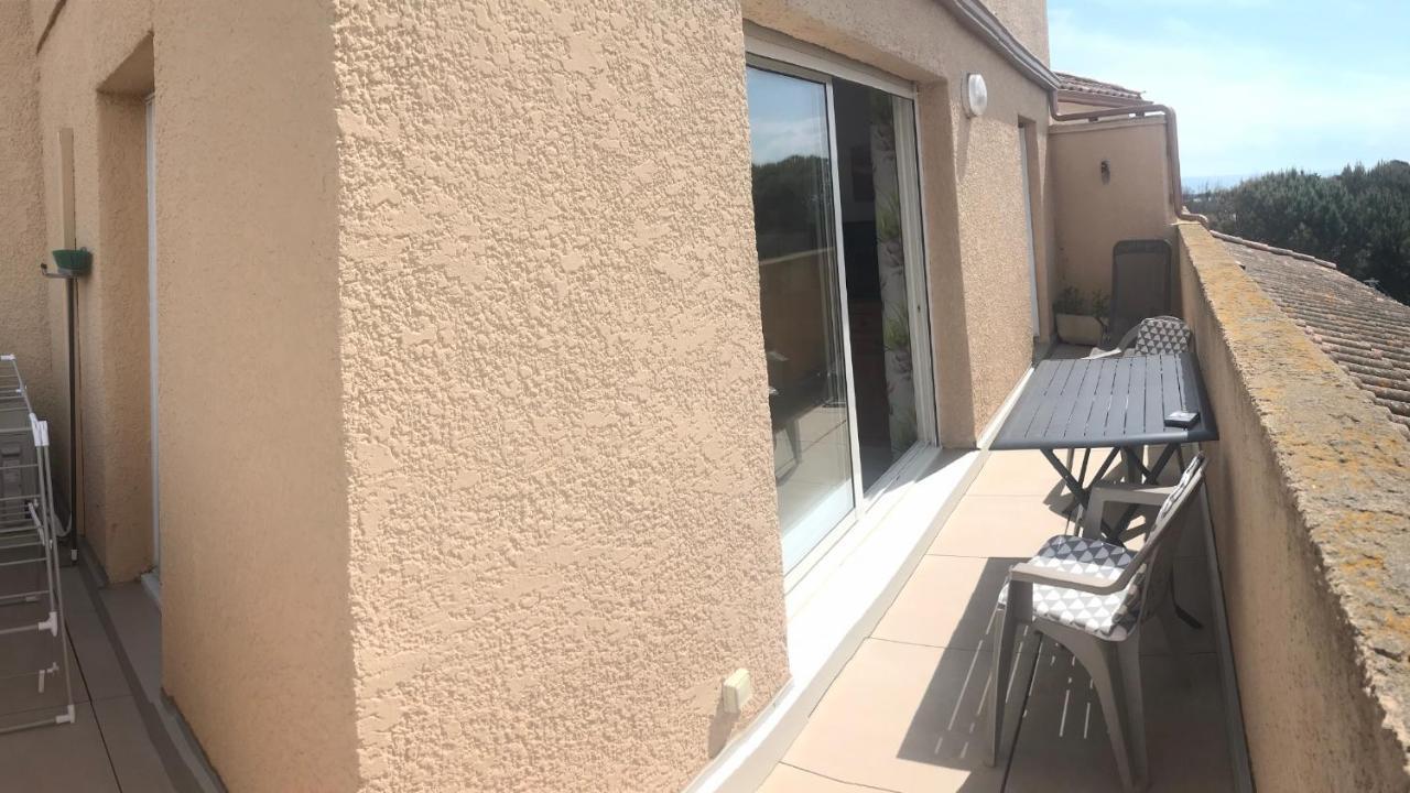Vias Plage : Residence Securisee Bord De Mer Exterior foto