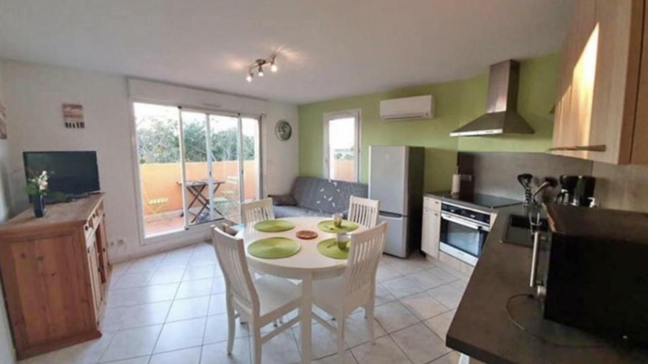 Vias Plage : Residence Securisee Bord De Mer Exterior foto
